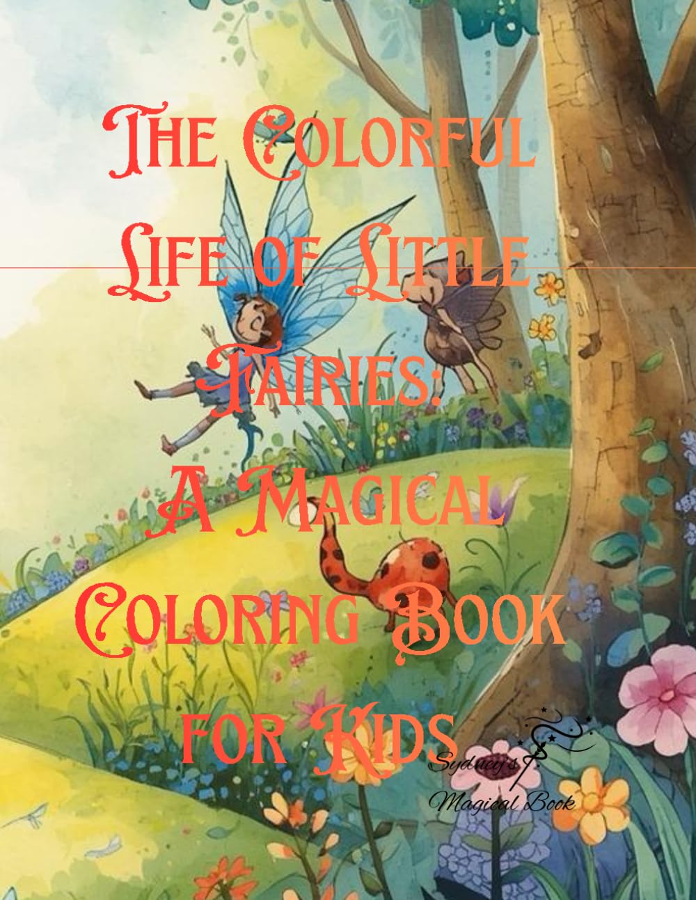 The Colorful Life of Little Fairies: A Magical Coloring Book for Kids