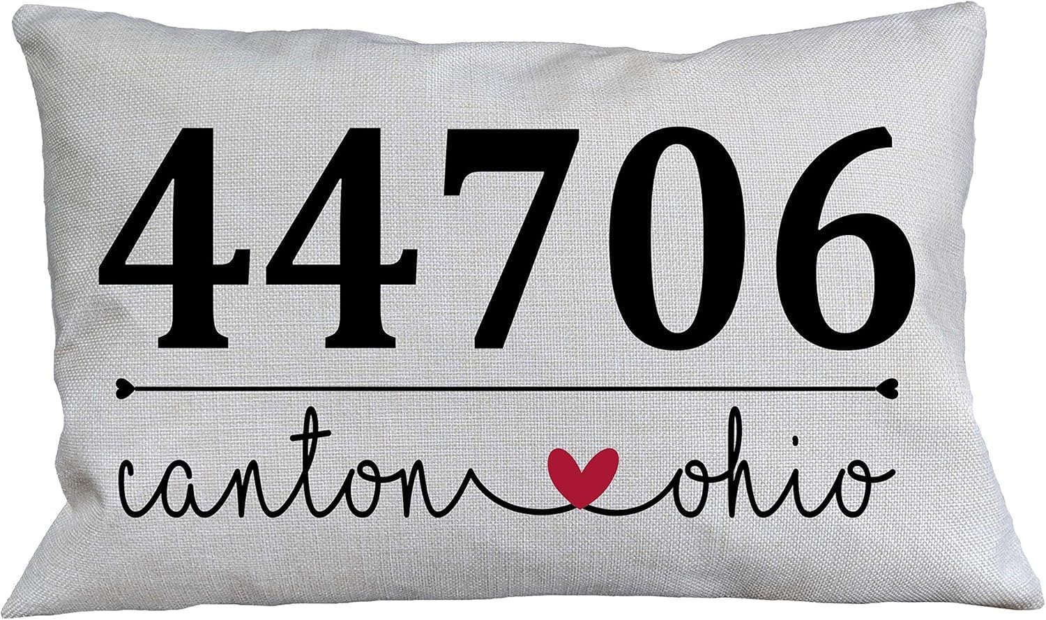 Personalized Zip Code Gift Pillow