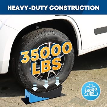 Kohree RV Leveling Blocks, Up to 35,000 lbs, 4 Max Level System
