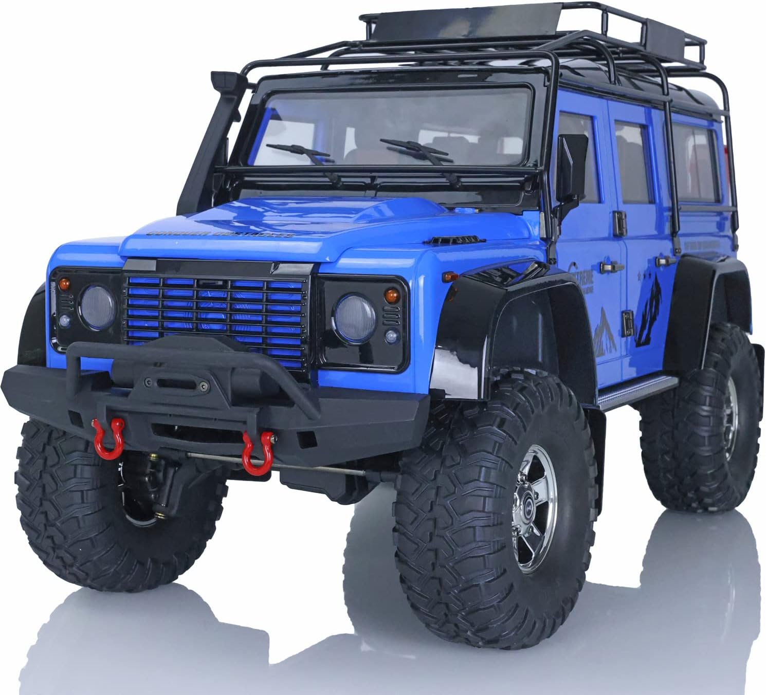 TOUCAN RC HOBBY 1/10 RC Crawler Car 4x4 Off-Road Climbing Vehicle P411 9KG Servo ESC 2speed Gear
