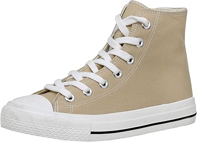CUSHIONAIRE Women's Vance High Top Canvas Sneaker - Memory Foam, Side Zipper, White, Size 8-737790