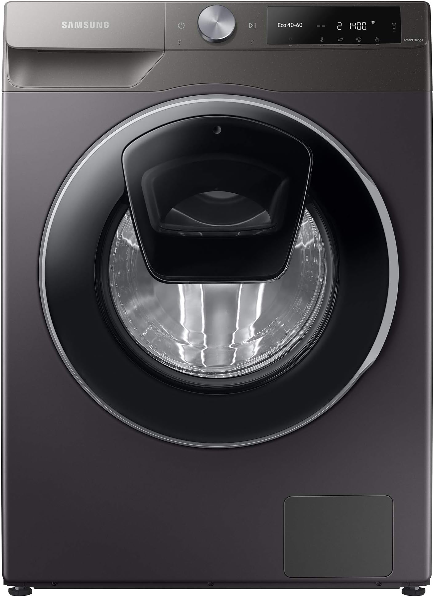 Samsung Series 6 WW90T684DLN/S1 with AddWash™ and Auto Dose Freestanding Washing Machine, 9 kg 1400 rpm, Graphite, A Rated, Decibel rating: 53, EU Acoustic Class: A [Energy Class A]