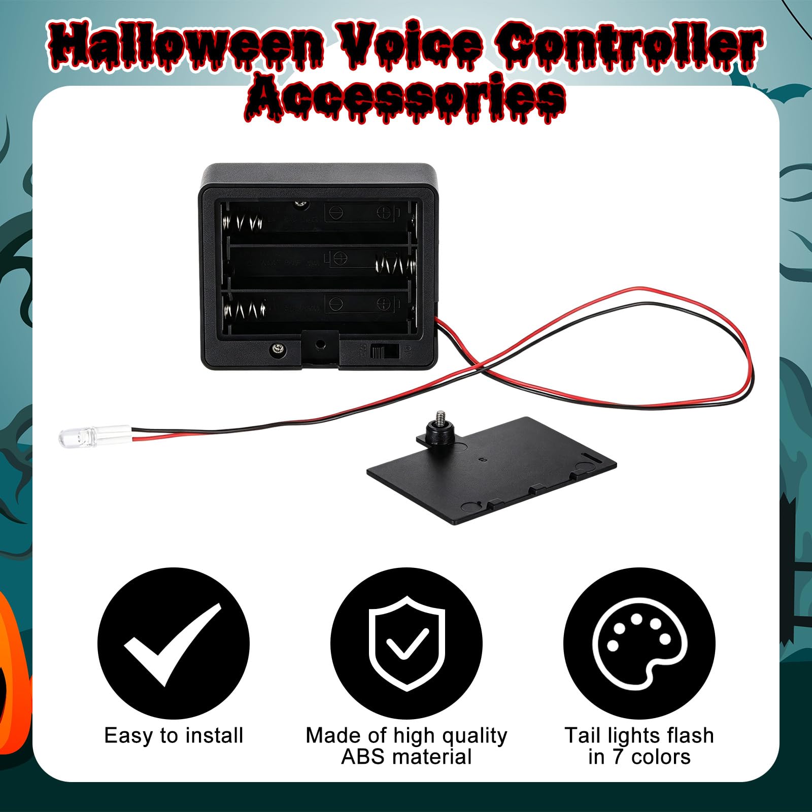 Seenelling 6 sensores de sonido de Halloween Scare