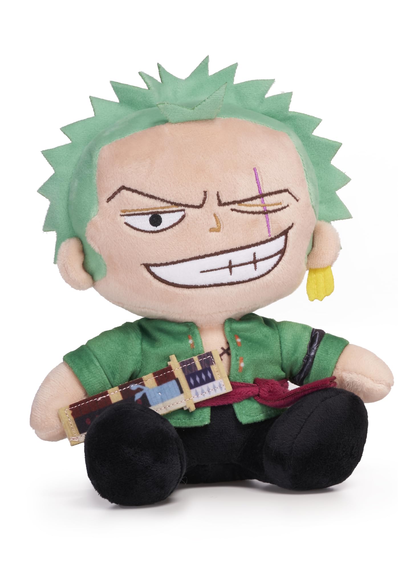 9.5" (24cm) One Piece Manga Anime Roronoa Zoro Soft Plush Toy