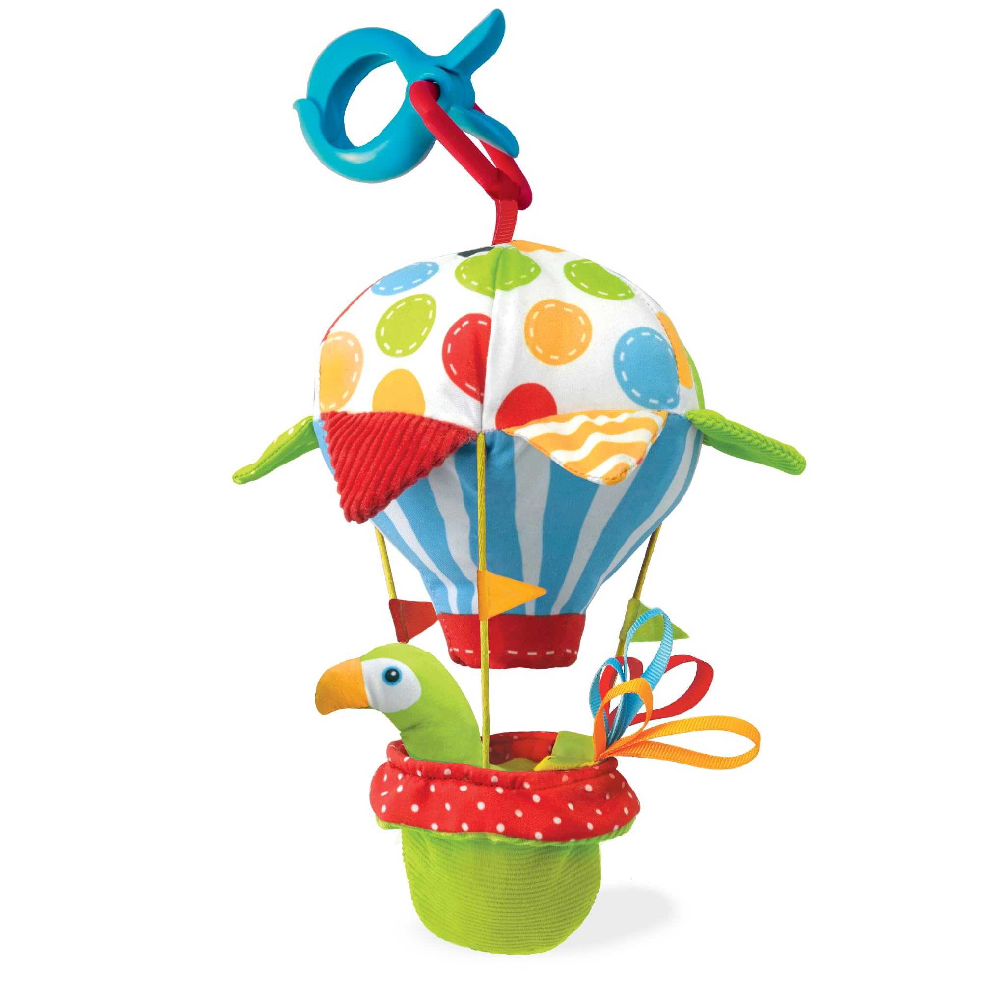 Yookidoo Tap 'N' Play Balloon Stroller Activity Toy, Musical Early Development Toy