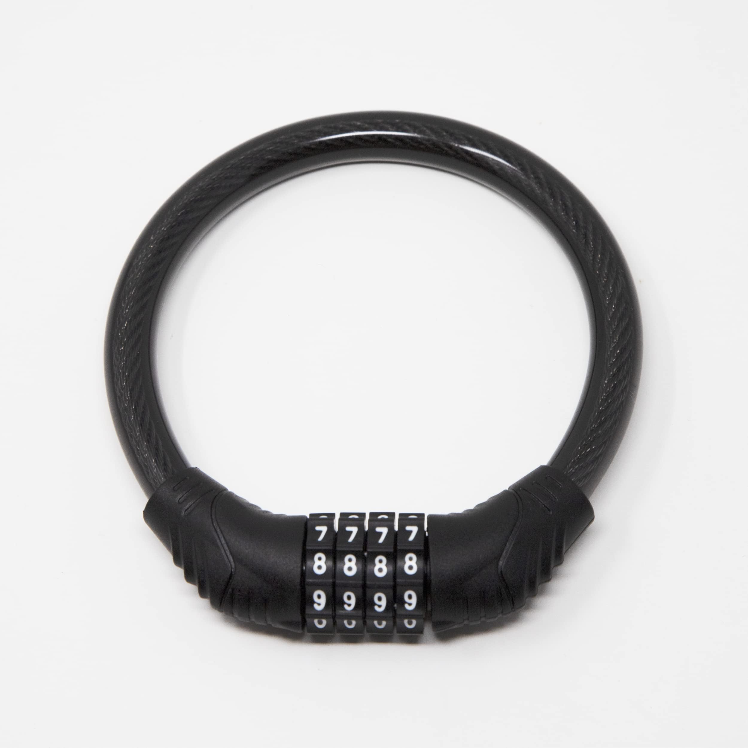 Refrigerator Lock for Kids & Adults, 4-Digit Code Fridge Lock for French-Door Refrigerators, & Versatile Cabinet Lock (Small, Black 2 Pack)