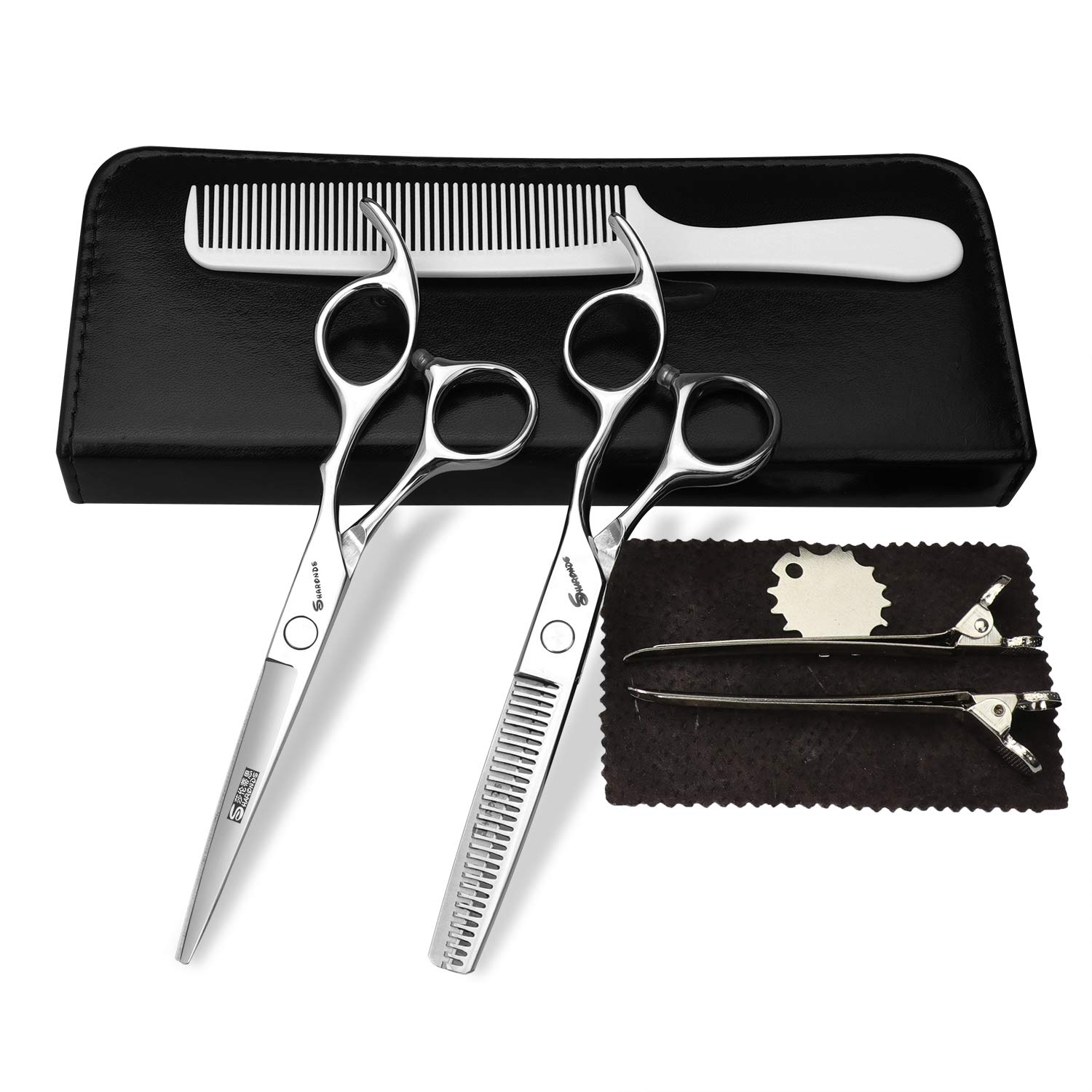 Ciseaux de coiffure salon Sharonds 6 pouces cisaille de coupe pour coiffeur