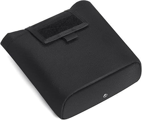 Miniatura 6 de TACNEX Bolsa de volquete para cinturón de trabajo, cinturón de batalla, bolsa de herramientas enrollable, bolsa de caída con clip MOLLE con cordón