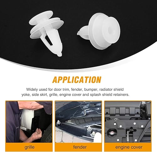 Miniatura 4 de GOOACC 40 piezas de retención de panel de moldura de puerta para Chrysler Cirrus Concorde Intrepid LHS PT Cruiser, Dodge Grand Caravan Neon Stratus,