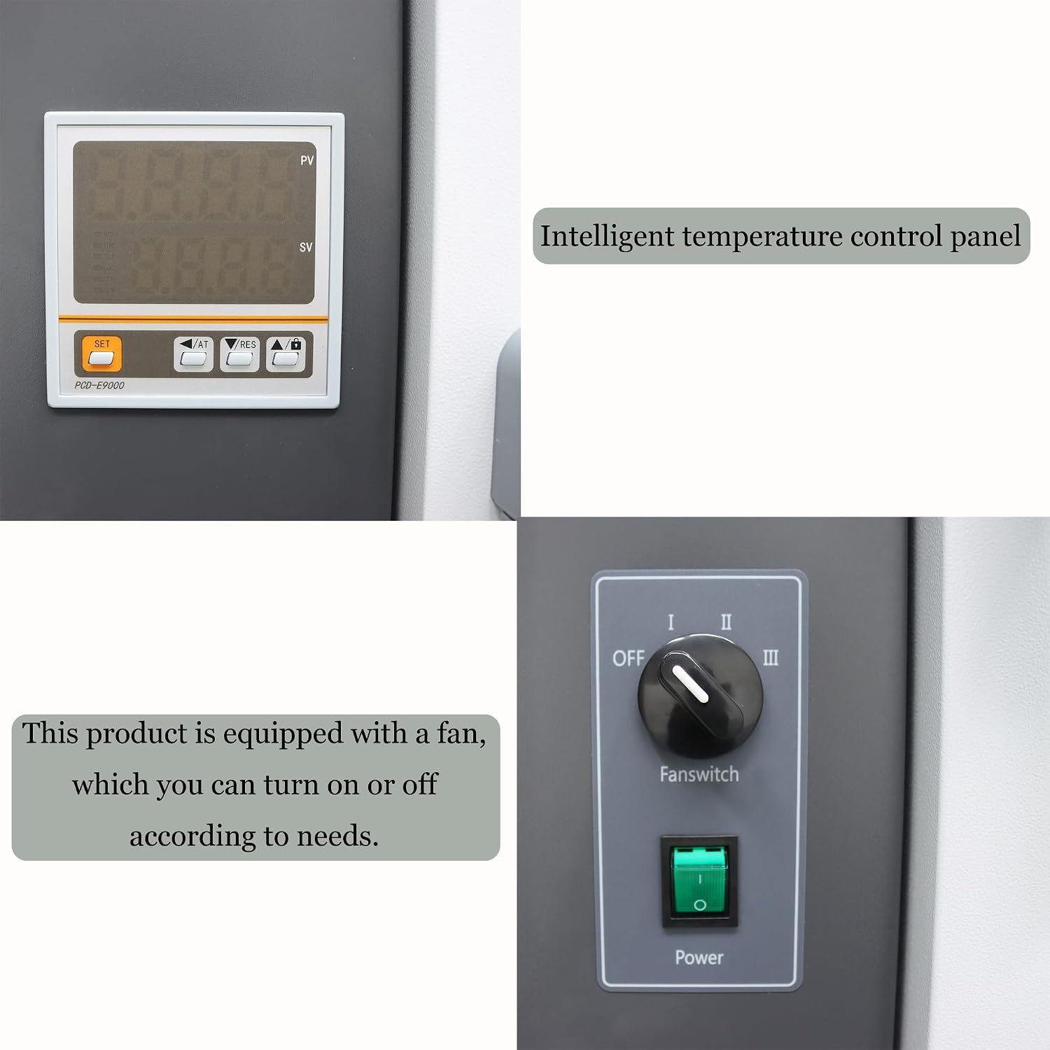 Digital Forced Air Convection Drying Oven 220V Lab Forced Air Blast Drying Oven ​Lab Digital Drying Heat Treat Oven 210L Inner Chamber Volume (23.6 * 19.3 * 27.56inch)