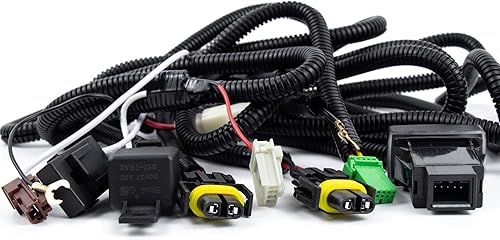 Miniatura 6 de RP Remarkable Power, Luz antiniebla para 2006 2007 Accord 4DR (4 puertas) Parachoques de conducción Lámparas antiniebla con arnés de cableado e