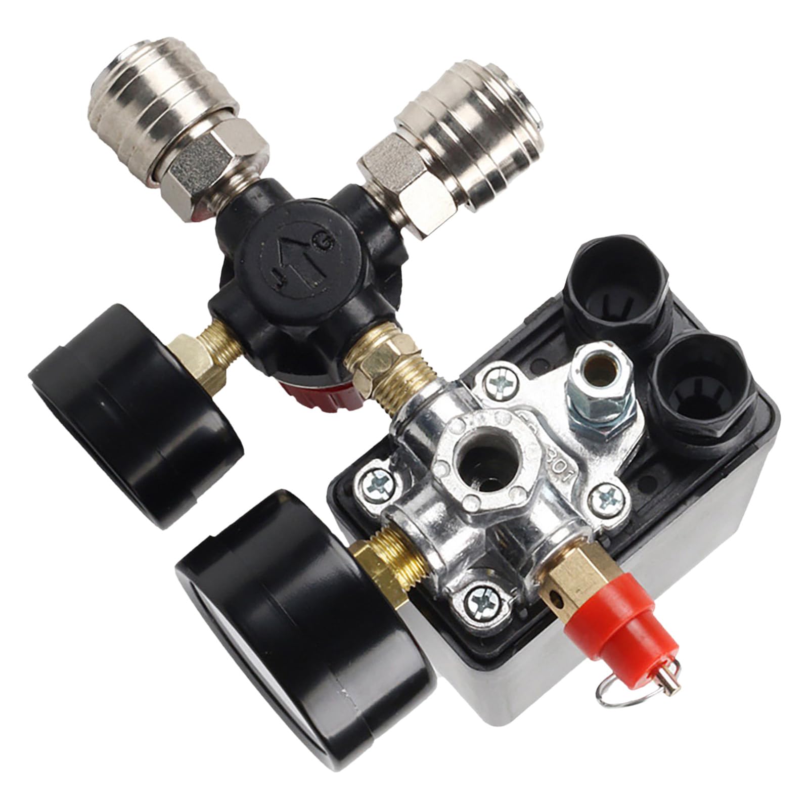 Regulador de Presión, Compresor de Aire Interruptor de Presión Compresor Adecuado Para Aplicaciones Que Incluyen Automatización Pintura En Aerosol Herramientas Neumáticas