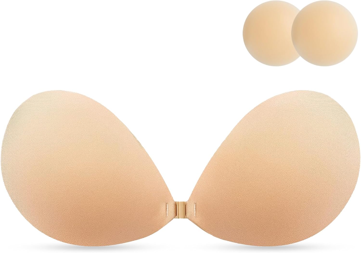 Strapless Sticky Bra Invisible Silicone Adhesive Bra Backless Pushup Lift Bra