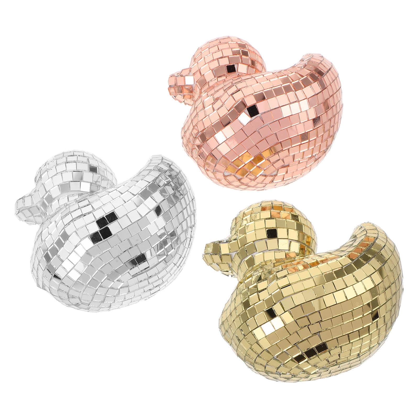 Boules disco canard réfléchissantes ULTECHNOVO pour déco de fête et maison