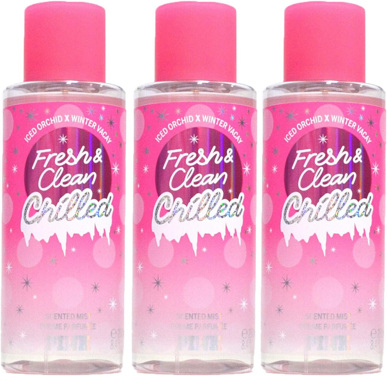 Amazon.com : Victoria's Secret Pink Fresh and Clean Chilled Fragrance ...
