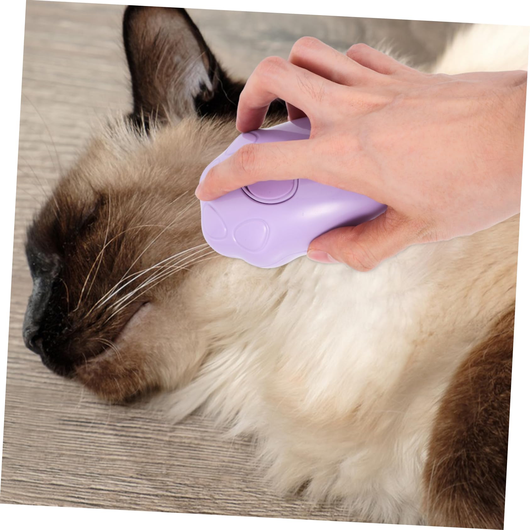 INOOMP 5stücke Cat Steamer Brush Multifunktionale Katzenbürste Mit Dampfreinigung Sanfte Massage Und Selbstreinigung Für Fellpflege Von Katzen Und Hunden