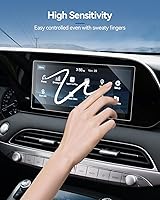 Vista 191 de Protector de pantalla de coche para Ford Edge 2024 2025 2023 2022 2021 (SE/SEL/ST-Line/Titanio/ST) Accesorios Protector de pantalla de vidrio