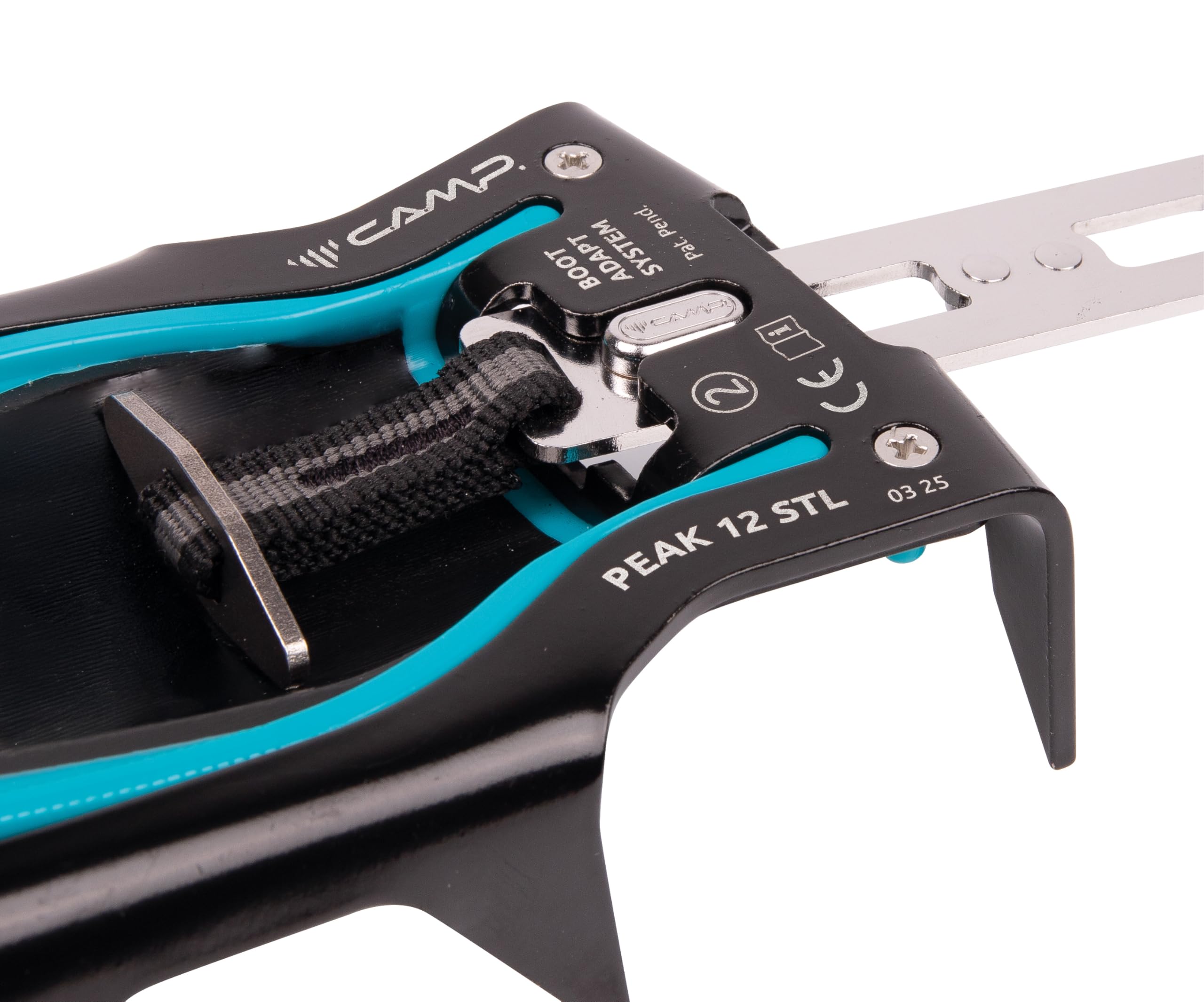 C.A.M.P. - Rampone da alpinismo - PEAK 12 STL - AUTO/SEMI-AUTO | Rampone polivalente