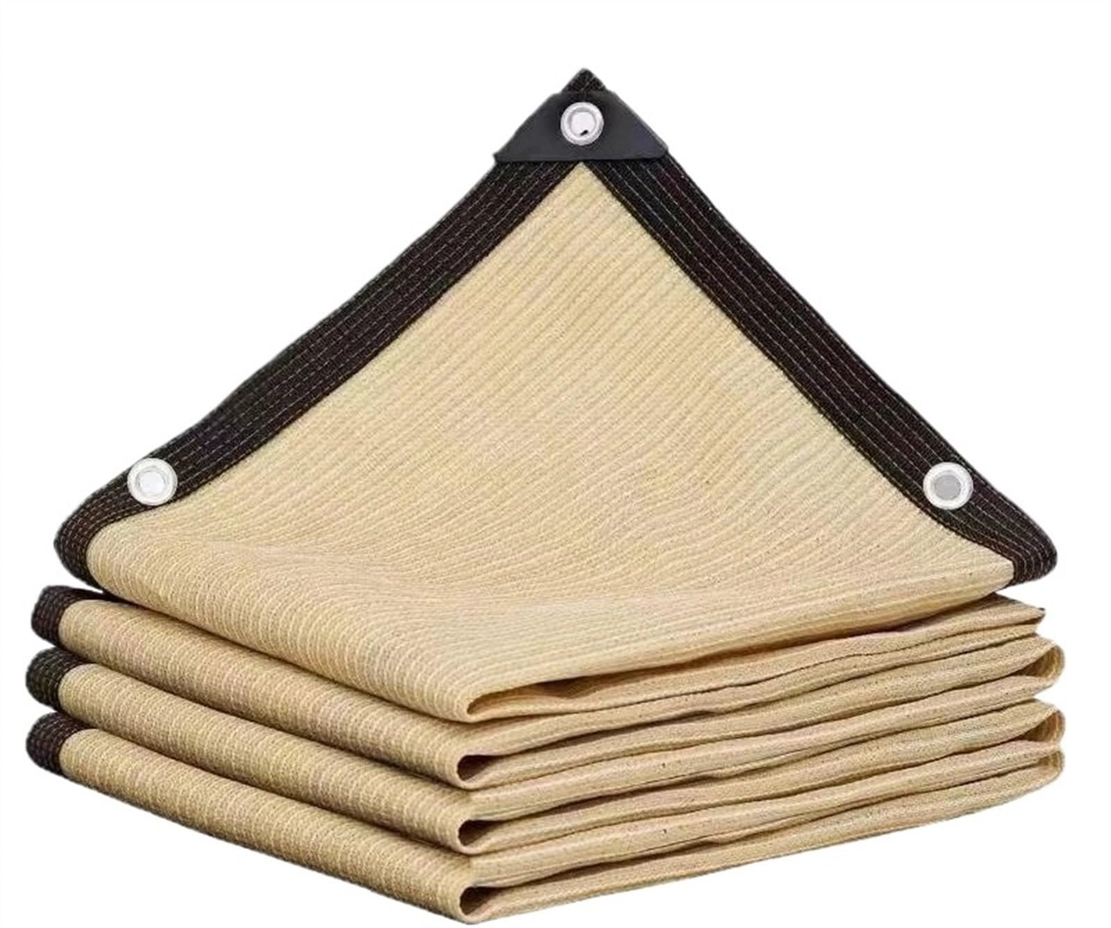 FGJsfhrDTU Shade Cloth Greenhouse Shading, for Garden Balcony Patio Car Swimming Pool Outdoor Plant Shade Canopy Cloth Ideal Accessories(Beige,3x3.0m)