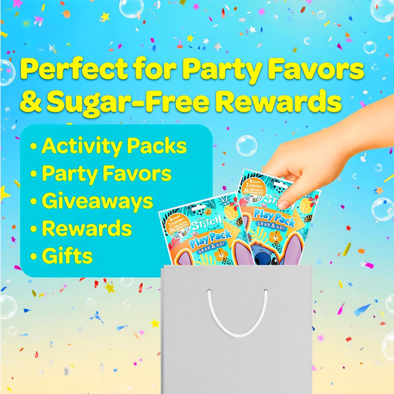 Stitch Party Favors Activity Pack Bundle - 15 Goodie Bags Stuffers image 5