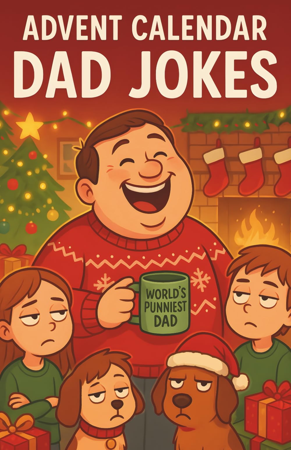 Advent Calendar Dad Jokes: Holiday Countdown Groaners For Christmas Gag Gift Celebration And Family Fun