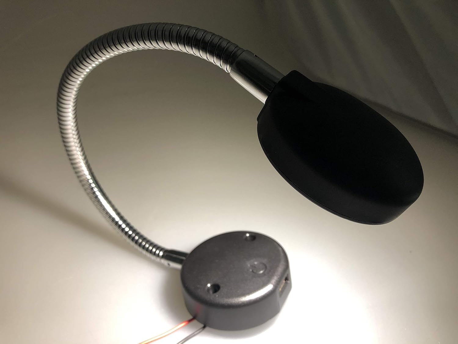 Pactrade Marine White LED Flexible Chart Reading Light USB Charger Touch Switch