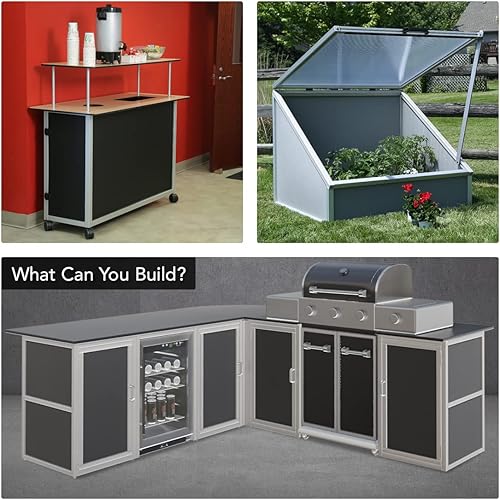 Miniatura 8 de 8020INC., 1502-ls, suave, bi-slot Adyacentes t-slotted extrusión de aluminio x 60"