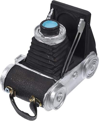 Figura de resina para cámara retro para decoración de escritorio de cumpleaños