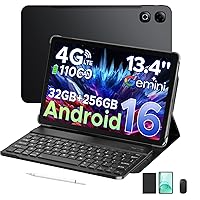 DOOGEE Tab G6 Max 13,4 Pollici Tablet Android 16, 90Hz 32GB RAM+256GB ROM/TF 2TB Tablets Con Tastiera
