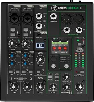 Amazon | MACKIE マッキー 6チャンネルアナログミキサー WITH ENHANCED
