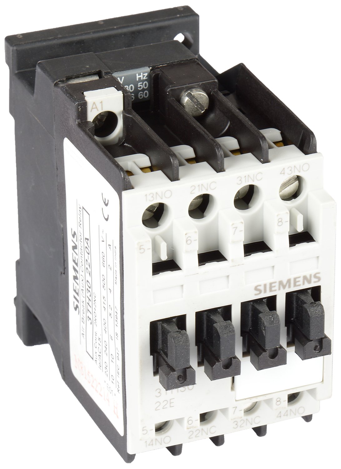 Siemens Auxiliary Contactor (Black & White, 415 V) Amazon.in Home