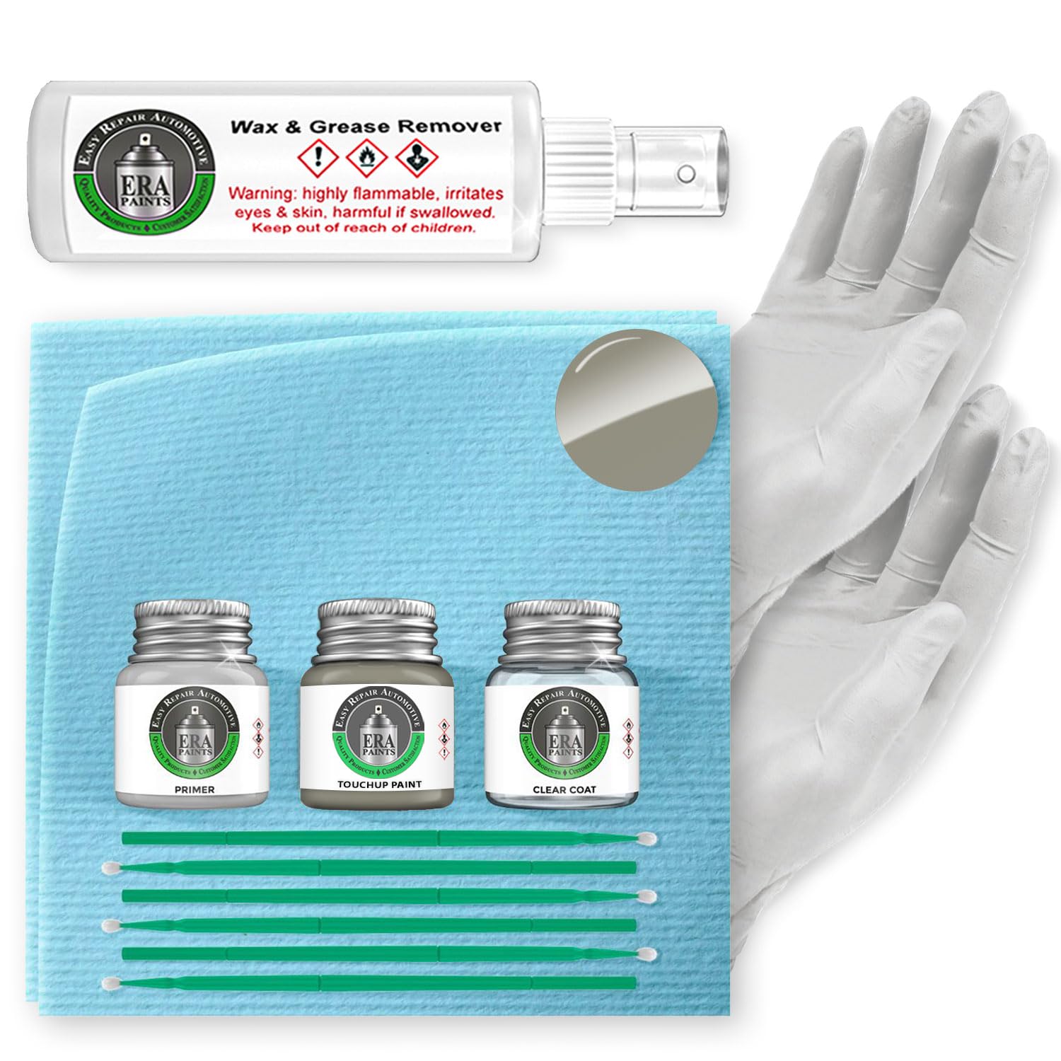 ERA Paints H6Q - Desert Khaki for SUBARU Exact Match Automotive Touch Up Paint Jar - Pro Kit