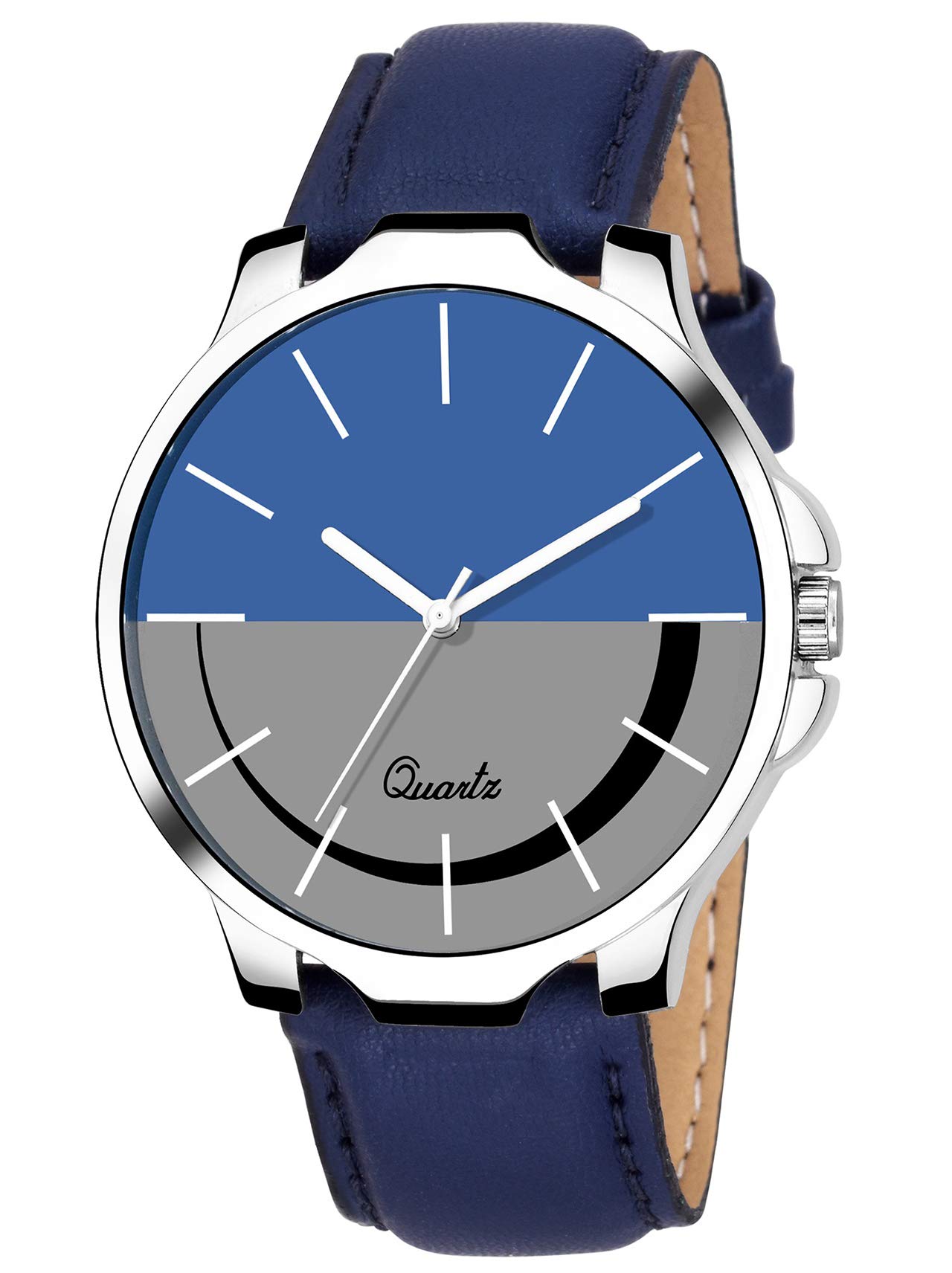 Mobile-Section Mens Sport Watch | Stylish Casual Wear Analog Watch with Leather Band | Flawless Wrist Mens Watch(ATSP48) (B0B3N7NQTT) Amazon Price History, Amazon Price Tracker