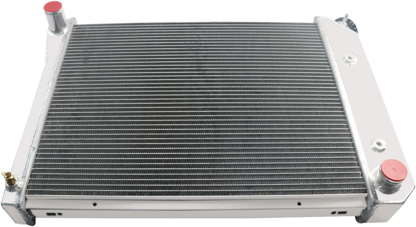 ALLOYWORKS 3 Row Full Aluminum Radiator for 1968-1974 Chevy Camaro/Pontiac Firebird / 1980-1987 Buick Regal