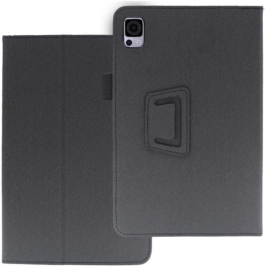 Compatible with DOOGEE T20 MINI Pro 8.4 INCH 2023 Tablet case, Full Coverage Ultra Slim Fabric Cover Case with Folding Stand Cover Rugged with Auto Sleep/Wake (Black)
