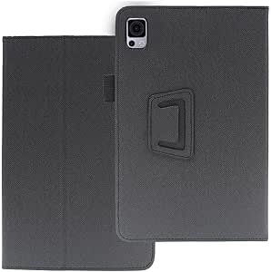INSOLKIDON Compatible Pour DOOGEE Tab G6 Max 13.4 Inch Coque Tablet Étui De Protection Pliable Housse Cuir Case Cover Avec Fonction Sommeil/Réveil Automatique Fonction Support (Noir