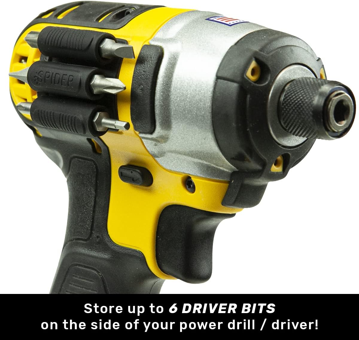 Spider Tool Holster BitGripper v2 (2 Pack / 4 Pack)