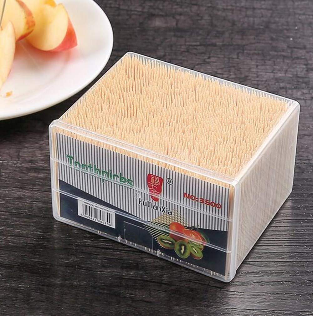 Stuzzicadenti Metallici Riutilizzabili - 4 Pezzi In Acciaio Inox Con Portachiavi