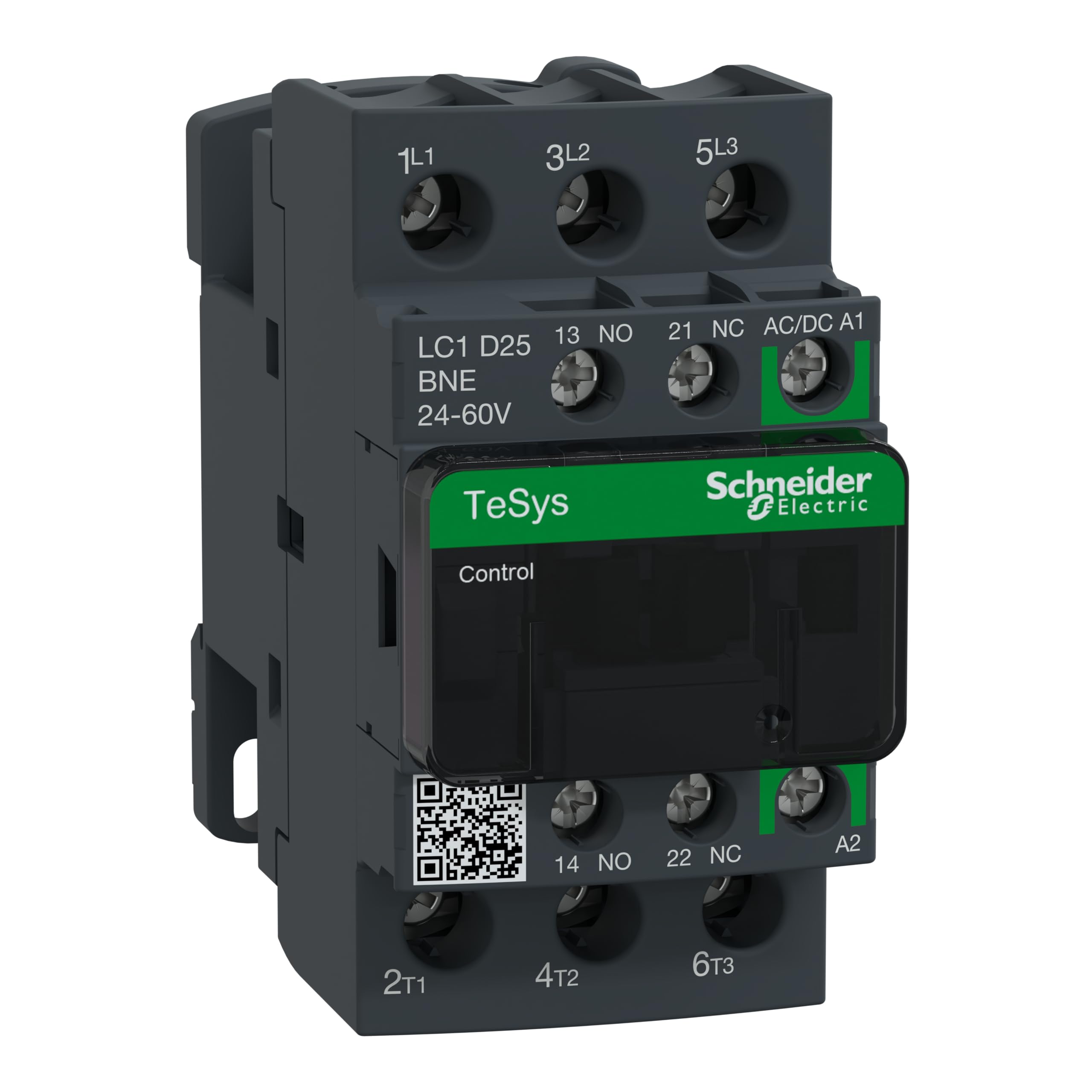 Contacteur 3P AC3 pour stabiliser le démarrage des moteurs 25A