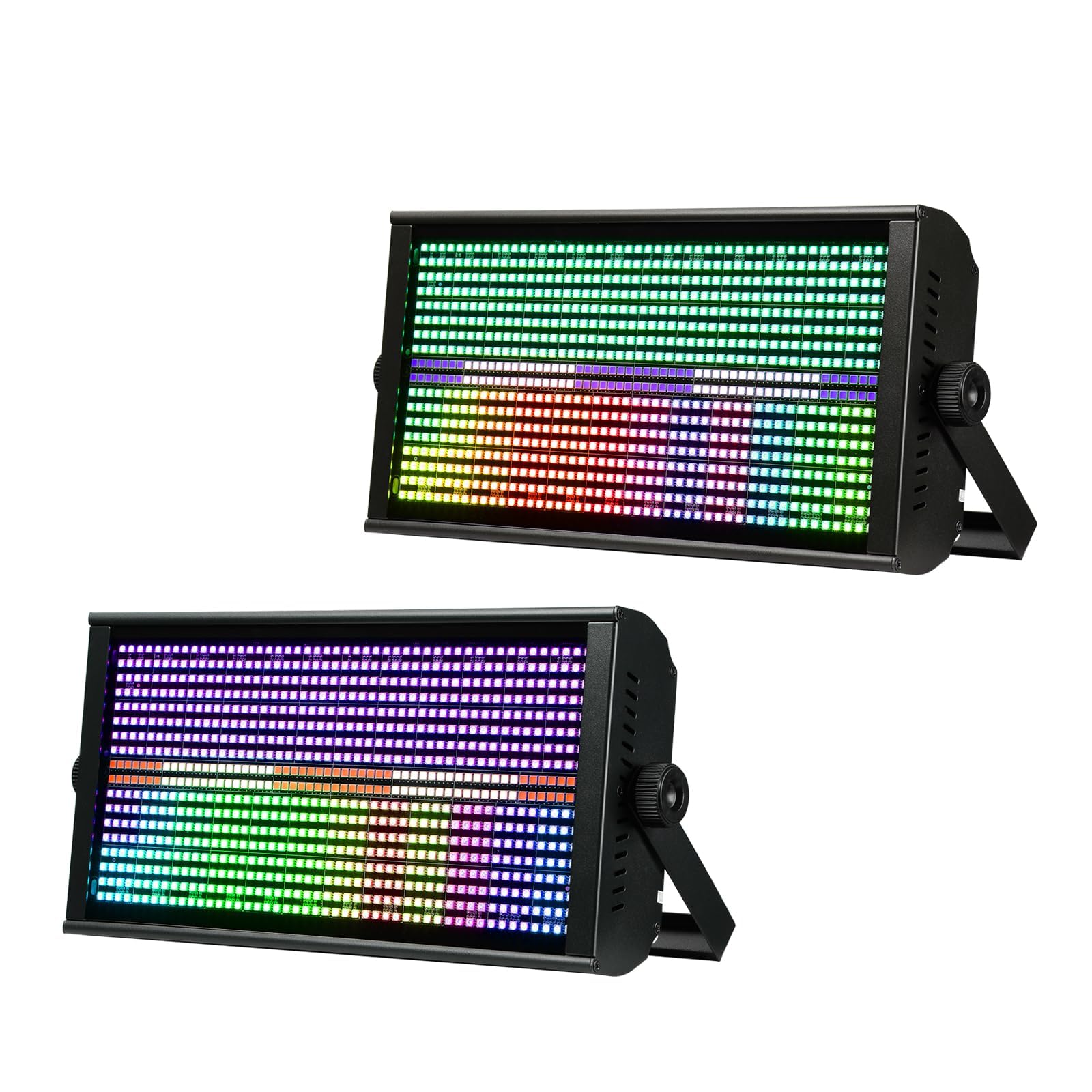 BETOPPER 260W LED Strobo Luce Stroboscopica,768 LED Effetti Flash e Wash, Dinamici con Pixel Mapping e Controllo Zonale - Per Discoteche, Concerti, Eventi e Show Light (2pz)