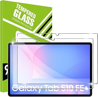 for Samsung Galaxy Tab S10 FE Plus/FE+ 13.1 inch Screen Protector,9H Hardness, Anti-Scratch, Tempered Glass flim, Case Friendly, Anti-Scratch,2PACK