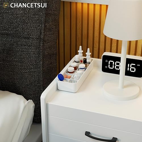 Miniatura 5 de Soporte organizador para esmalte de uñas de lápiz labial: brillo de labios, organizador de cajones de almacenamiento de maquillaje, estante