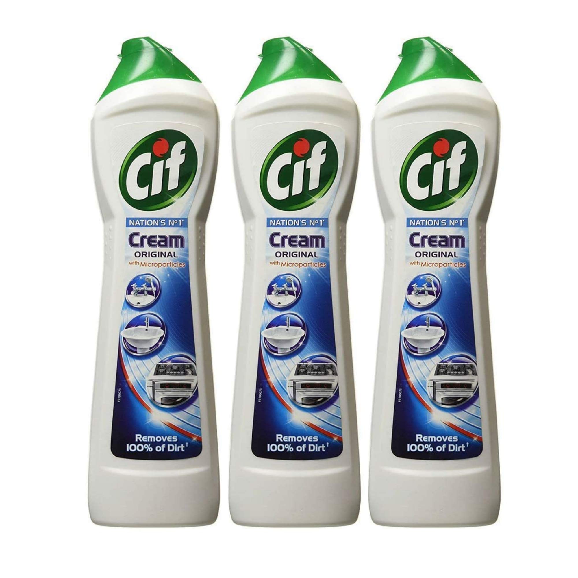 CifCream Cleaner - 500ml (Pack of 3)