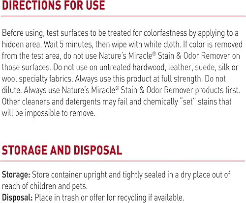 Miniatura 4 de Natures Miracle Spray activador removedor de manchas y olores