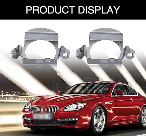 Miniatura 6 de UGSHY 2 bombillas LED H7 para automóvil, base fija, base de adaptador de bombilla de hebilla de fijación, producto compatible con Mercedes-Benz