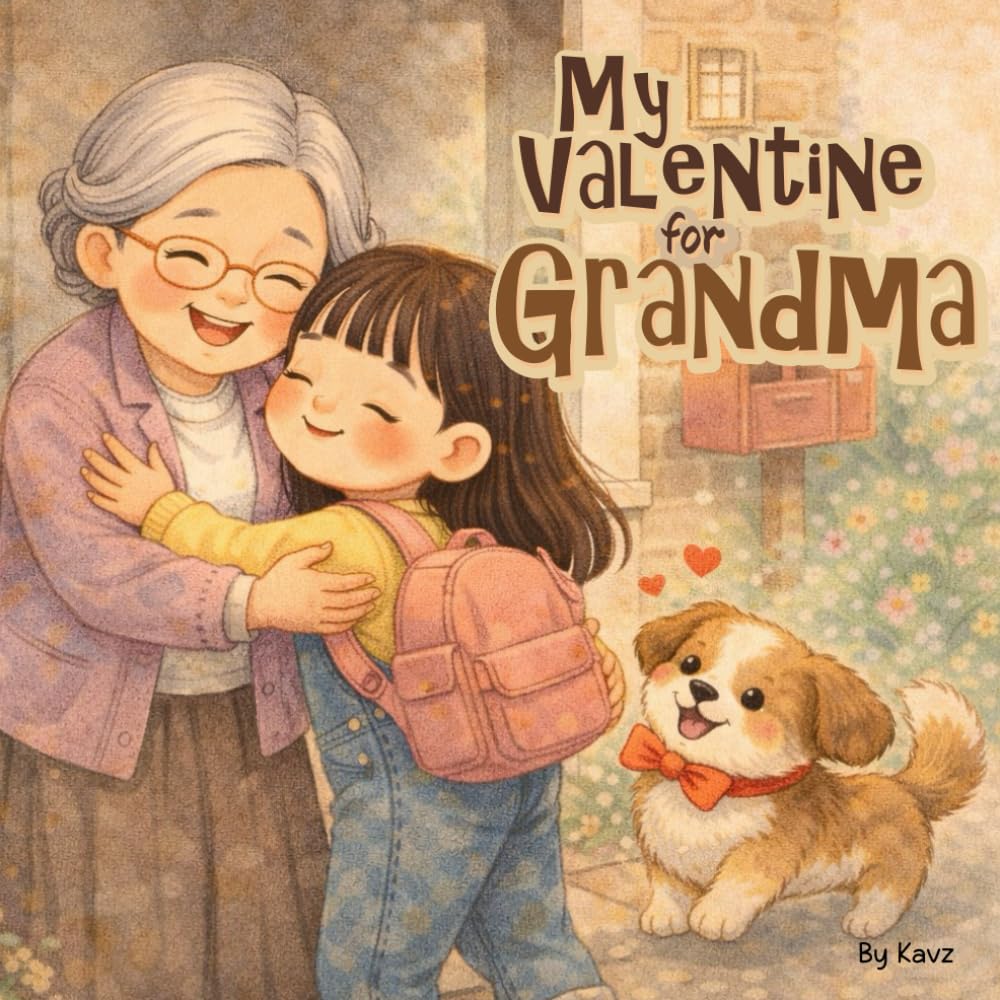 My Valentine for Grandma: A Sweet Children’s Story About Handmade Gifts, Big Hugs, and Puppy Love