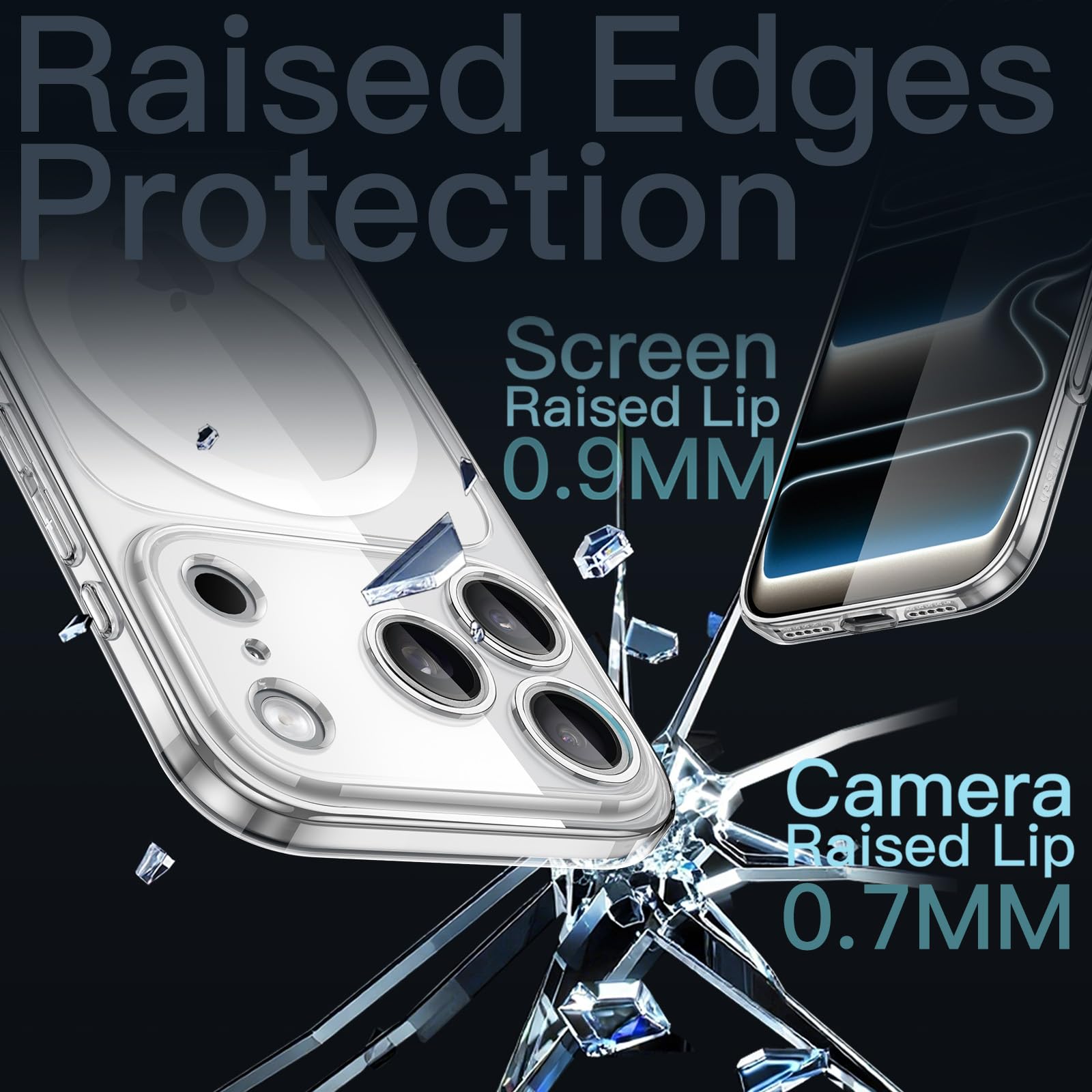 iPhone 17 Pro 6.3インチ用 マグネットスリムケース Amazon.co.jp: JETech iPhone 17 Pro 6.3インチ用 マグネットスリム