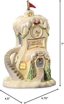 Lenox Dr. Seuss Who-Ville Post Office Christmas Figurine