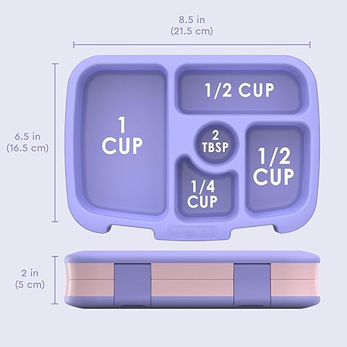 Miniatura 198 de Bentgo Kids Prints - Lonchera para niños, a prueba de derrames, con 5 compartimentos, estilo bento, tamaño de porciones ideales para edades de 3 a 7