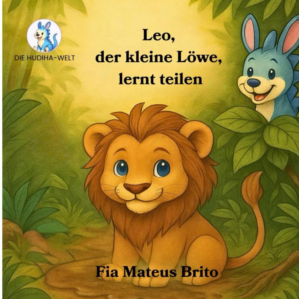 Leo, der kleine Löwe, lernt teilen